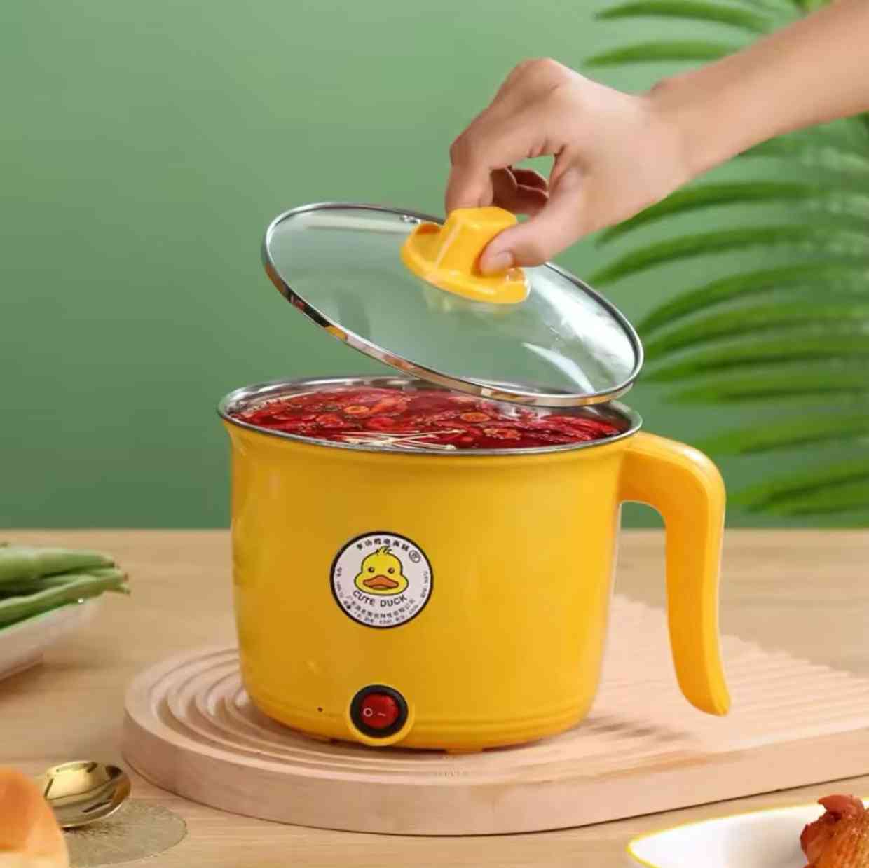 Mini Electric Cooking Machine Hot Pot Non-stick